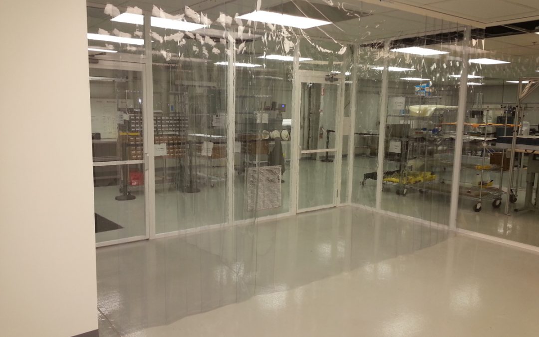 Inside Softwall Cleanroom