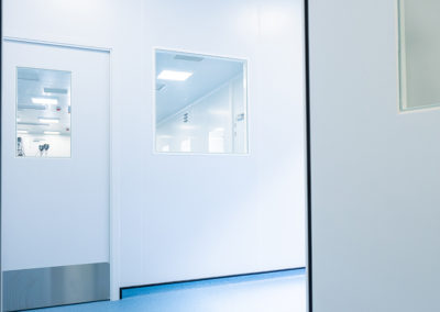 solid-state battery cleanroom
