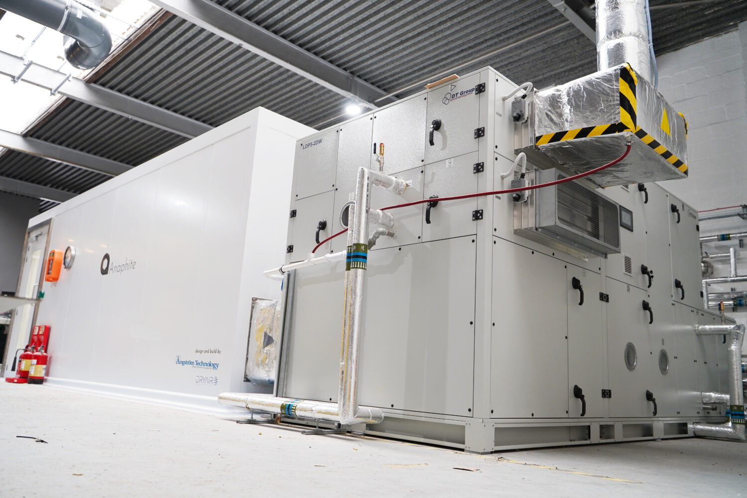 Dry room for Li-ion battery production